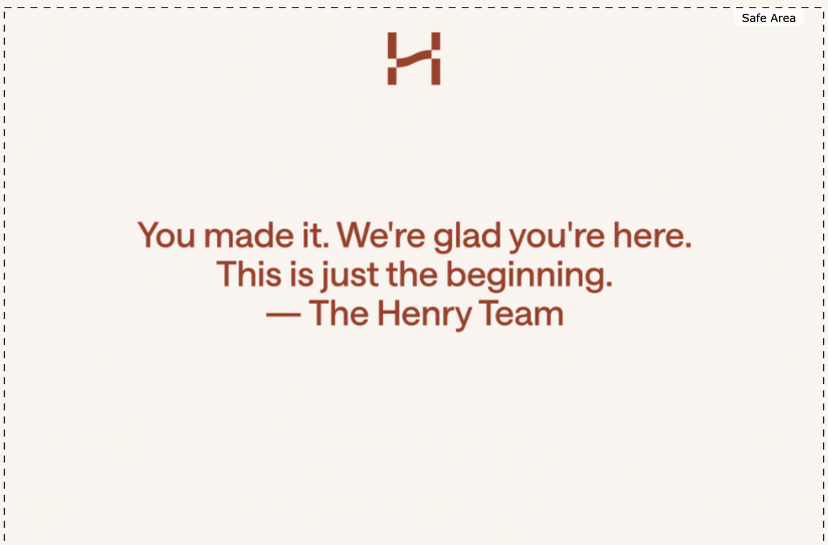 Henry AI Postcards