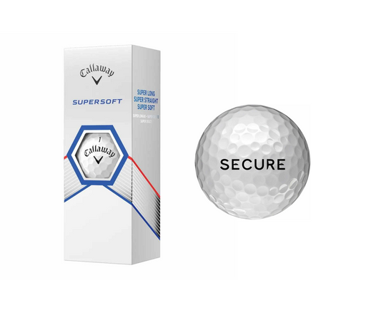 NNN Secure Golf Balls