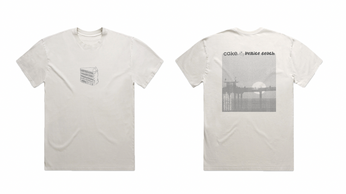 Cake Equity Tee - Faded Bone