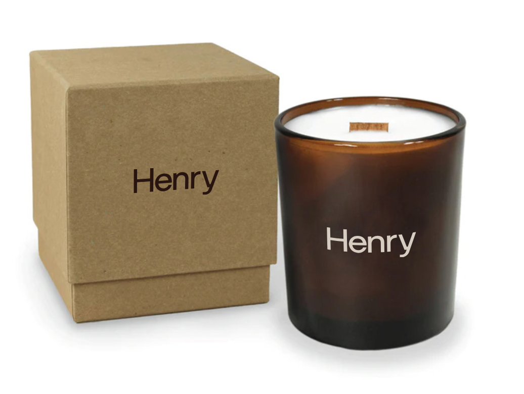 Henry AI Boxed Candle