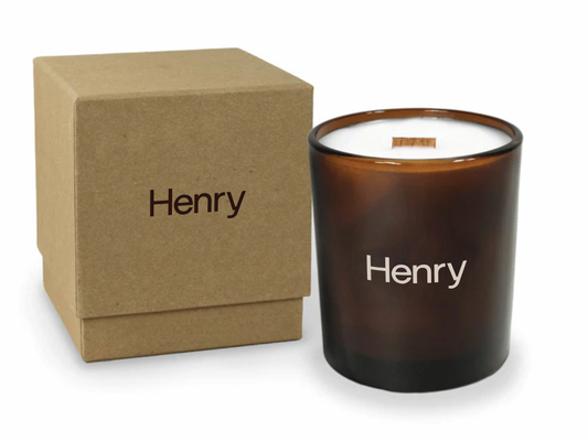 Henry AI Boxed Candle