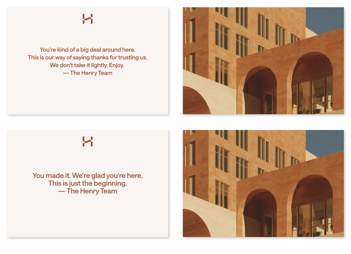 Henry AI Postcards